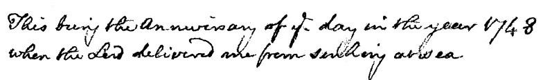 21 March 1773 this being 797 x